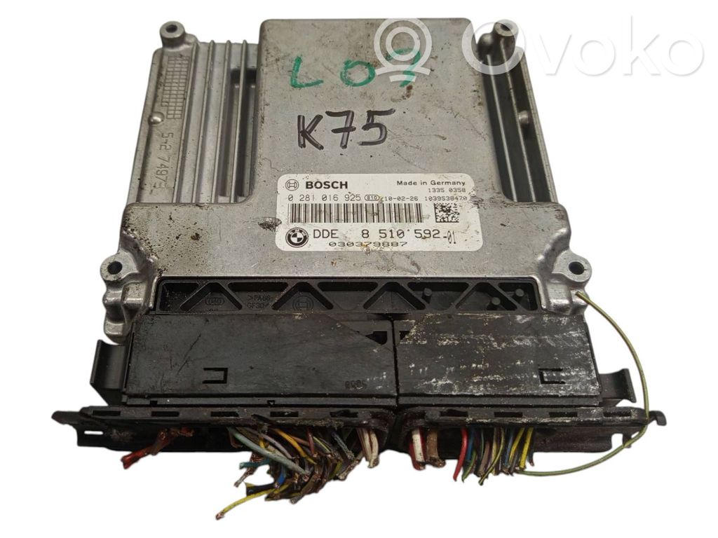 Moottorin ohjainlaite/moduuli   8510592,0281016925,030379887