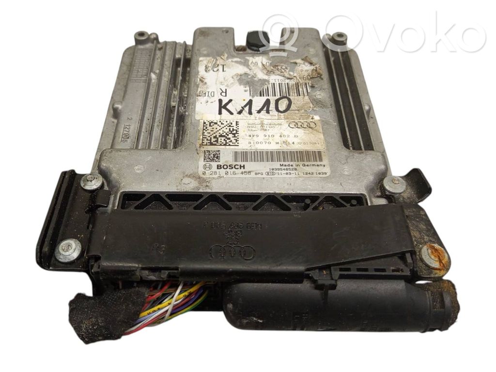 Engine control unit/module   4F9910402D,1039S46528,0281016458