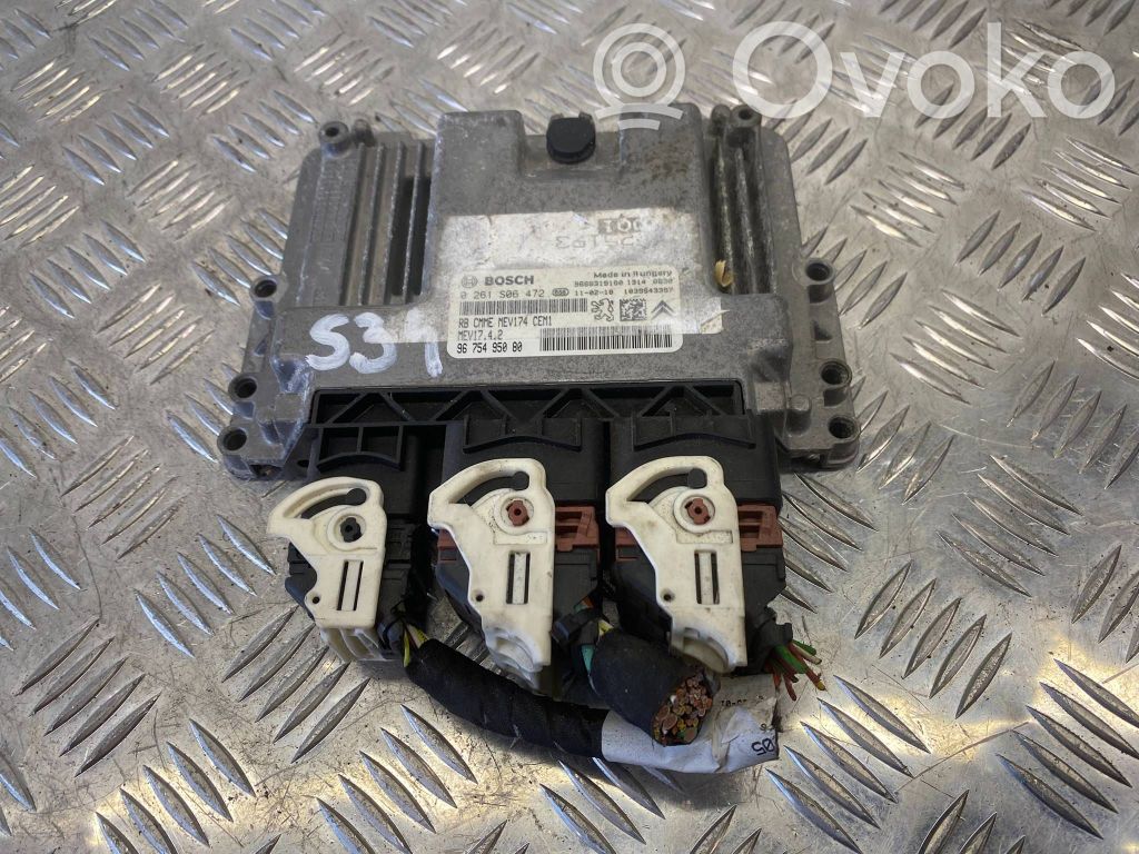 Peugeot 207 Engine control unit/module 