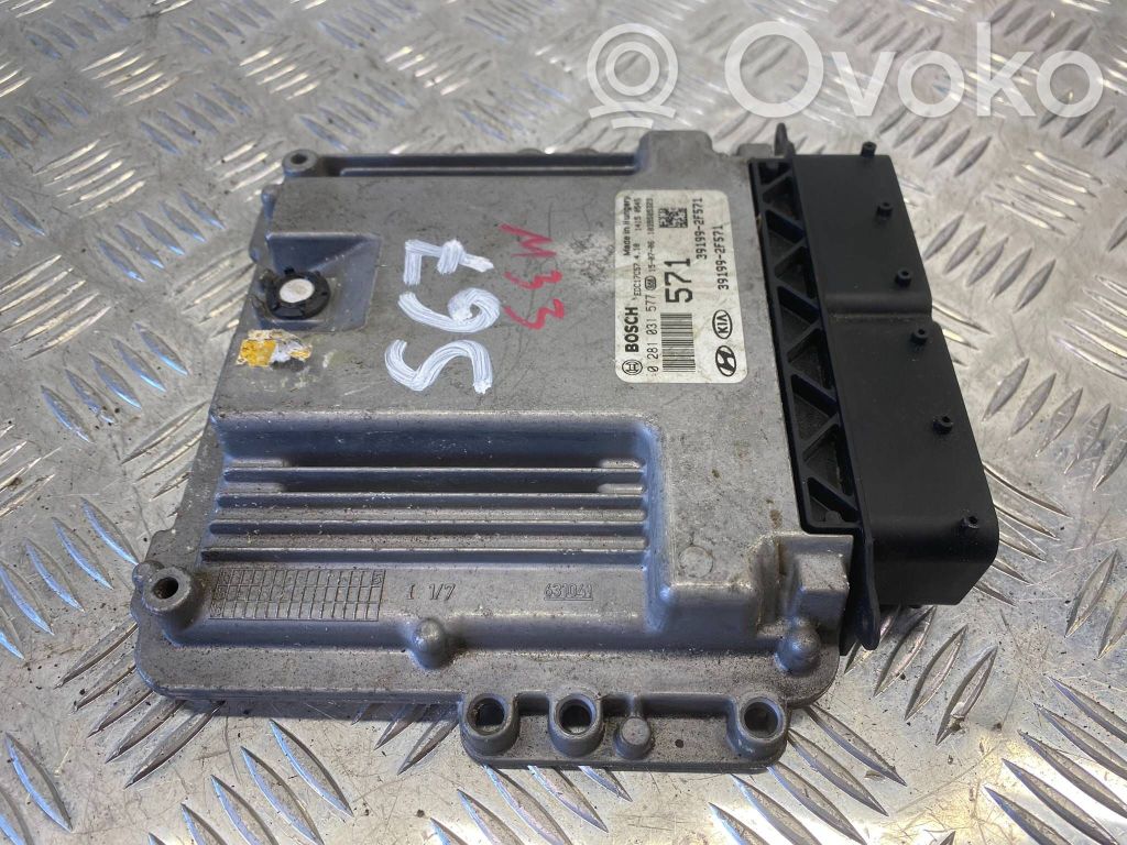 Engine control unit/module   391992F571,0281031577