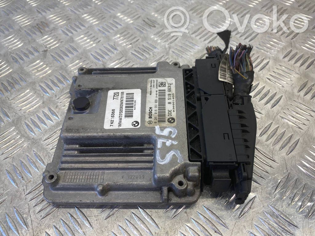 Engine control unit/module   8519663,0281018991