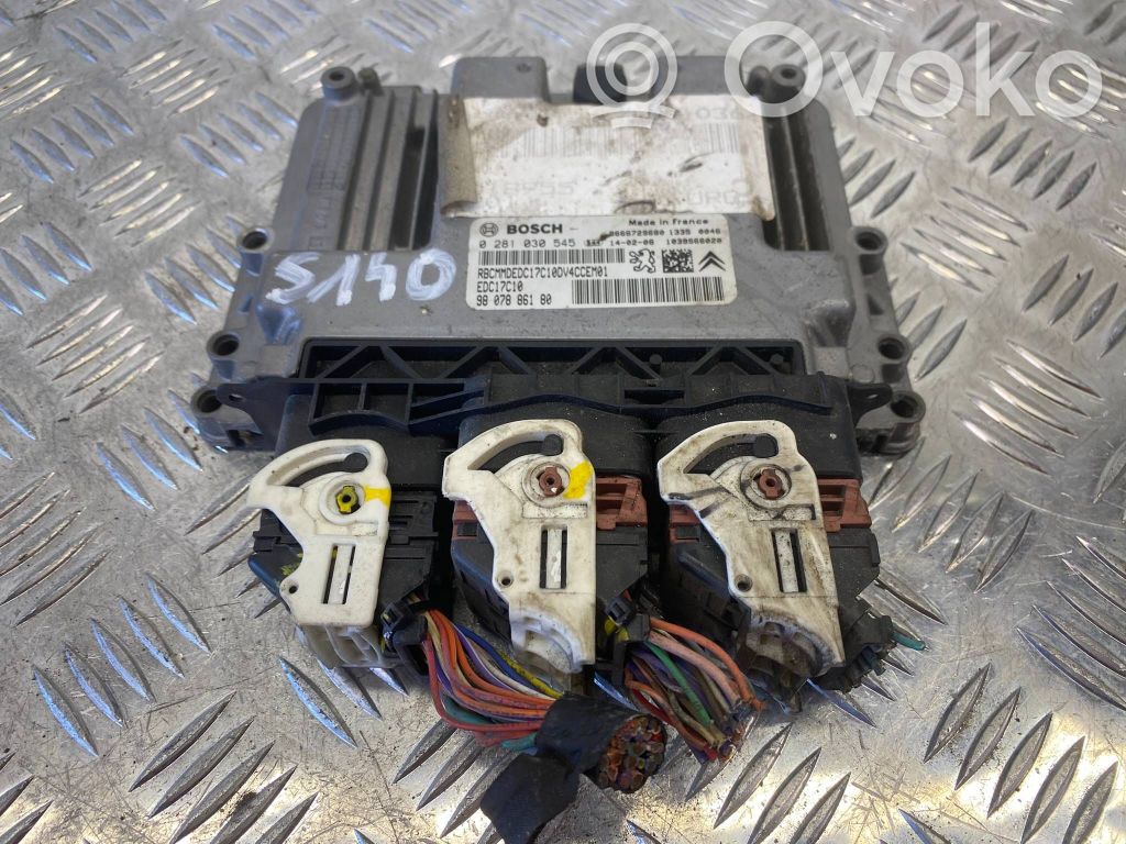 Peugeot 207 Engine control unit/module 