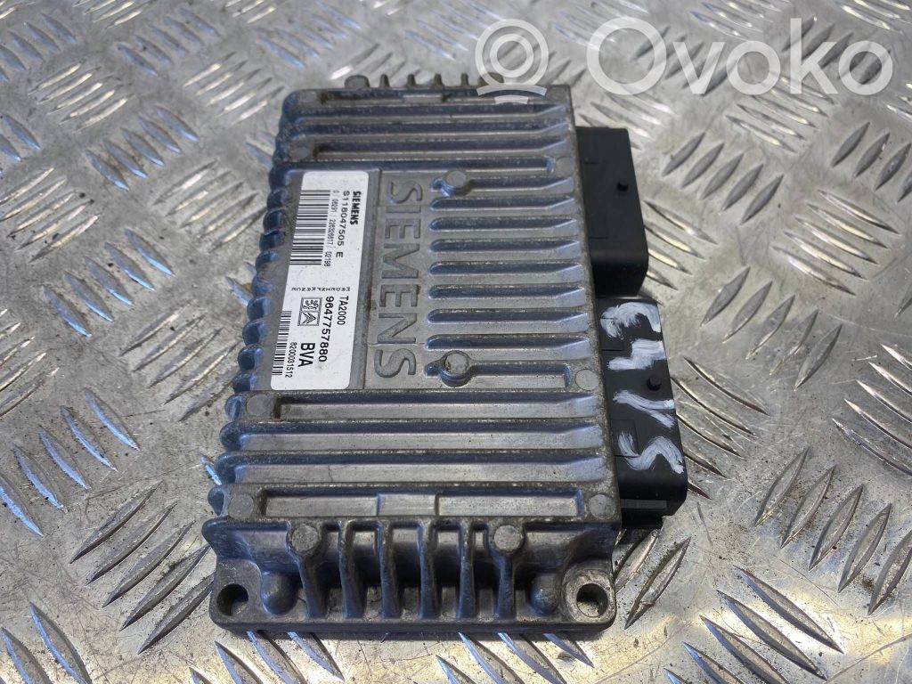 Peugeot 307 Unidad de control/módulo del motor 