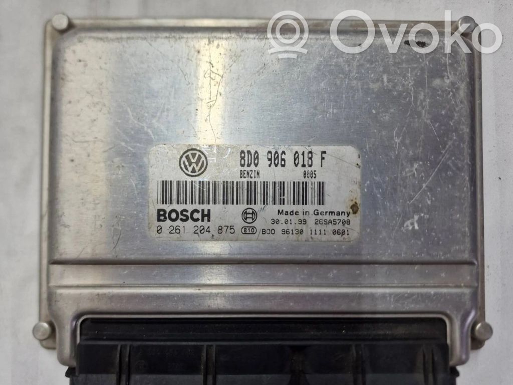 Engine control unit/module   8D0906018F,26SA5708,0261204875