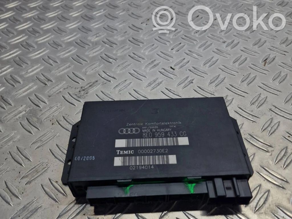 Audi A4 S4 B7 8E 8H Mukavuusmoduuli 