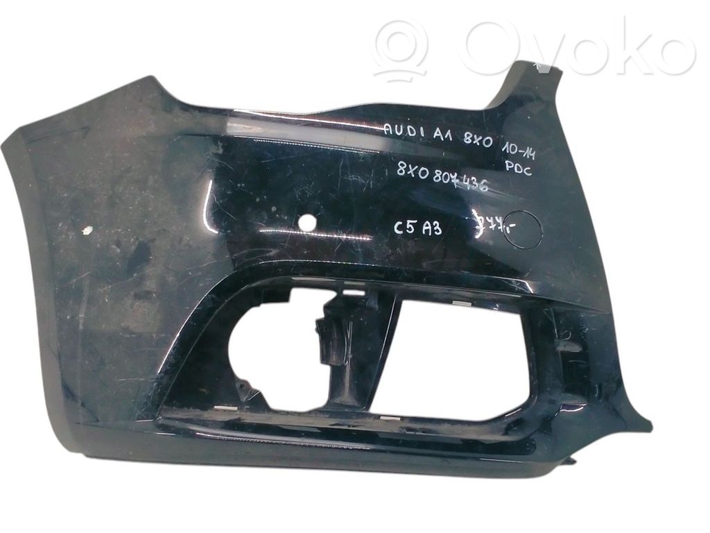 Front bumper corner part panel trim   8X0807436RH