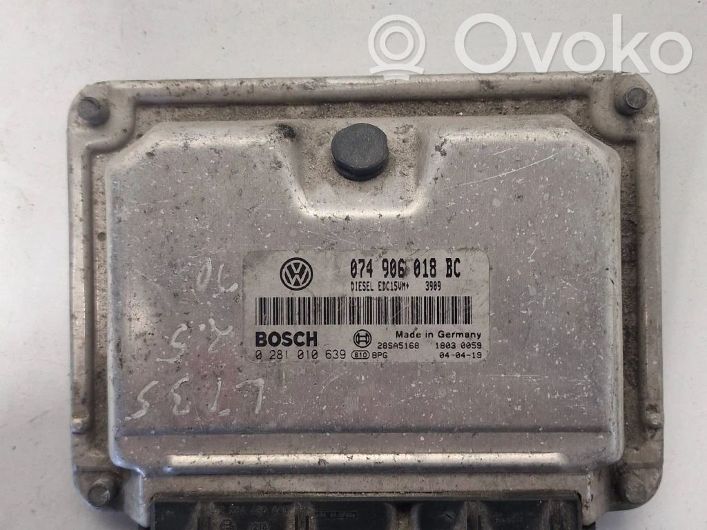 Volkswagen II LT Engine control unit/module 