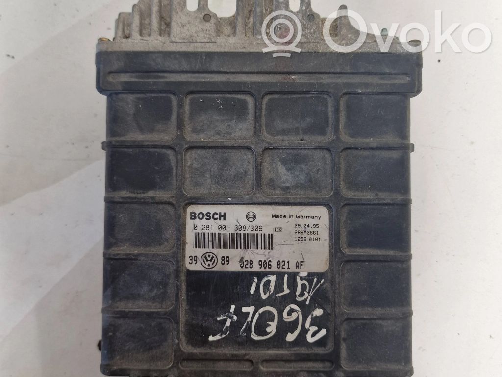 Volkswagen Golf III Engine control unit/module 
