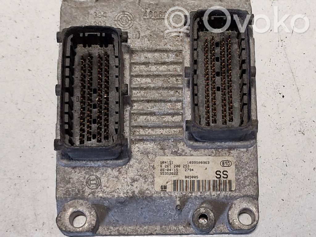 Opel Meriva A Engine control unit/module 