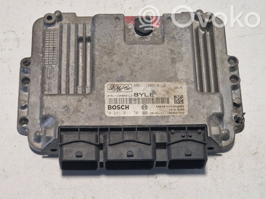 Unidad de control/módulo del motor   8M5112A650LE,0281011701