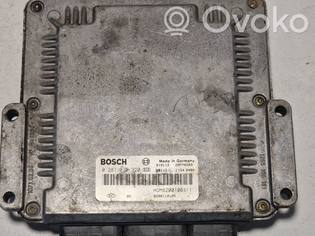 Renault Master II Engine control unit/module 