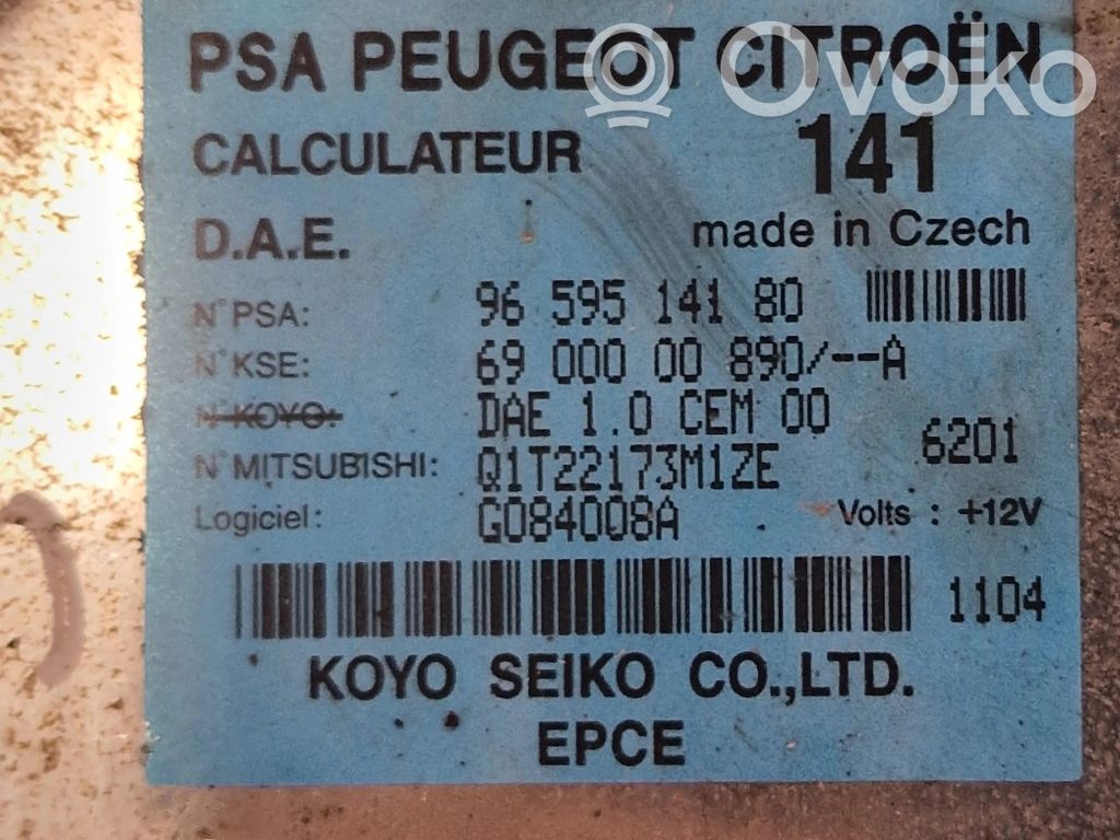Citroen C3 Power steering control unit/module 