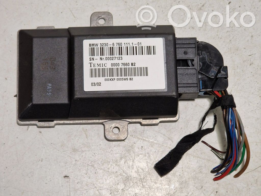 BMW 7 E65 E66 Steering rack control module 