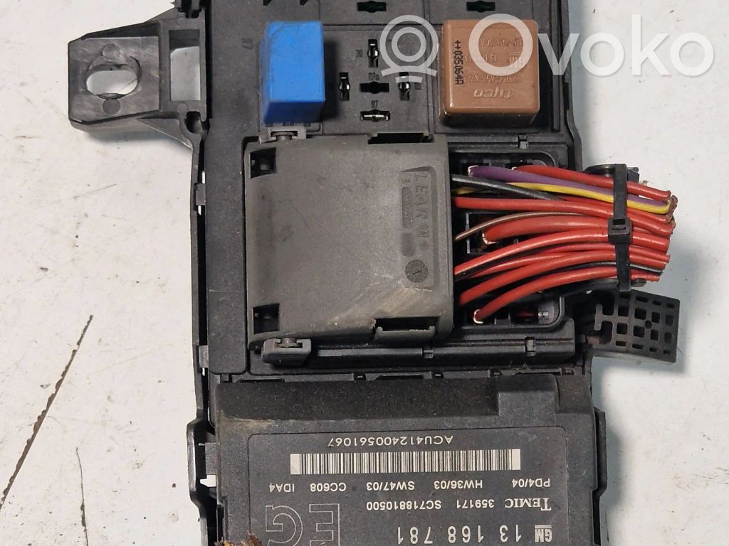 Opel Vectra C Modul siguranțe 