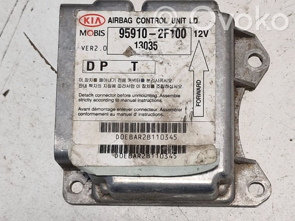 KIA Cerato Airbag control unit/module 
