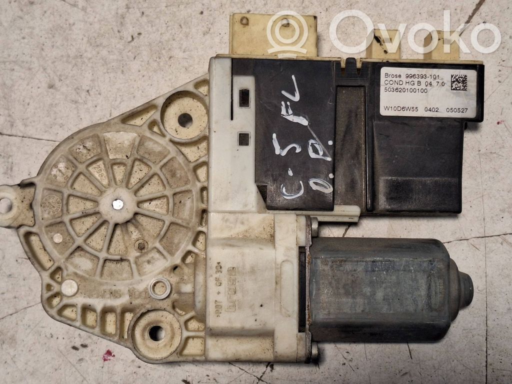 Citroen C5 Silnik regulatora szyby drzwi przednich 