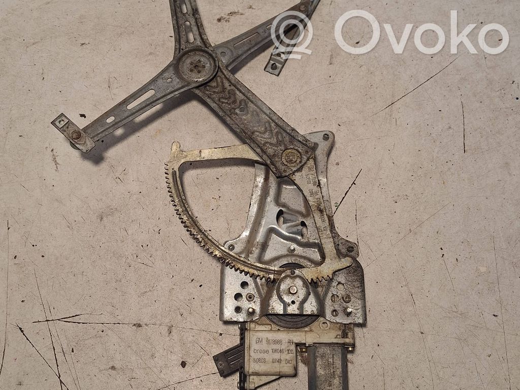 Opel Vectra C Macara ușă față cu motor 
