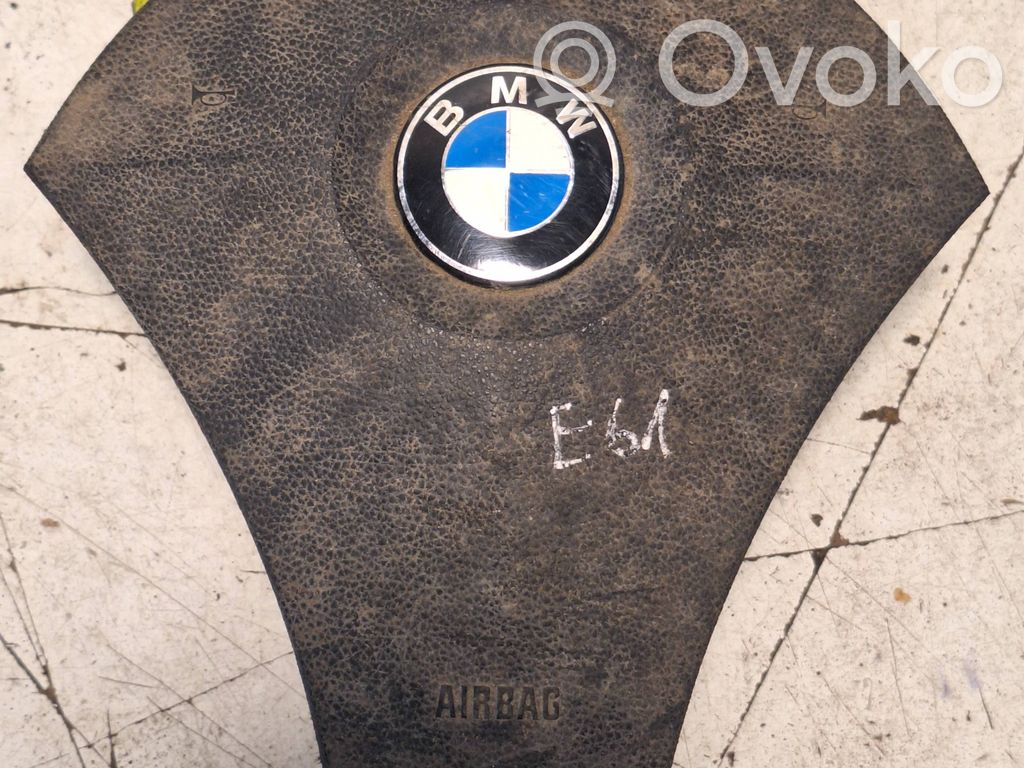 BMW 5 E60 E61 Stūres drošības spilvens 