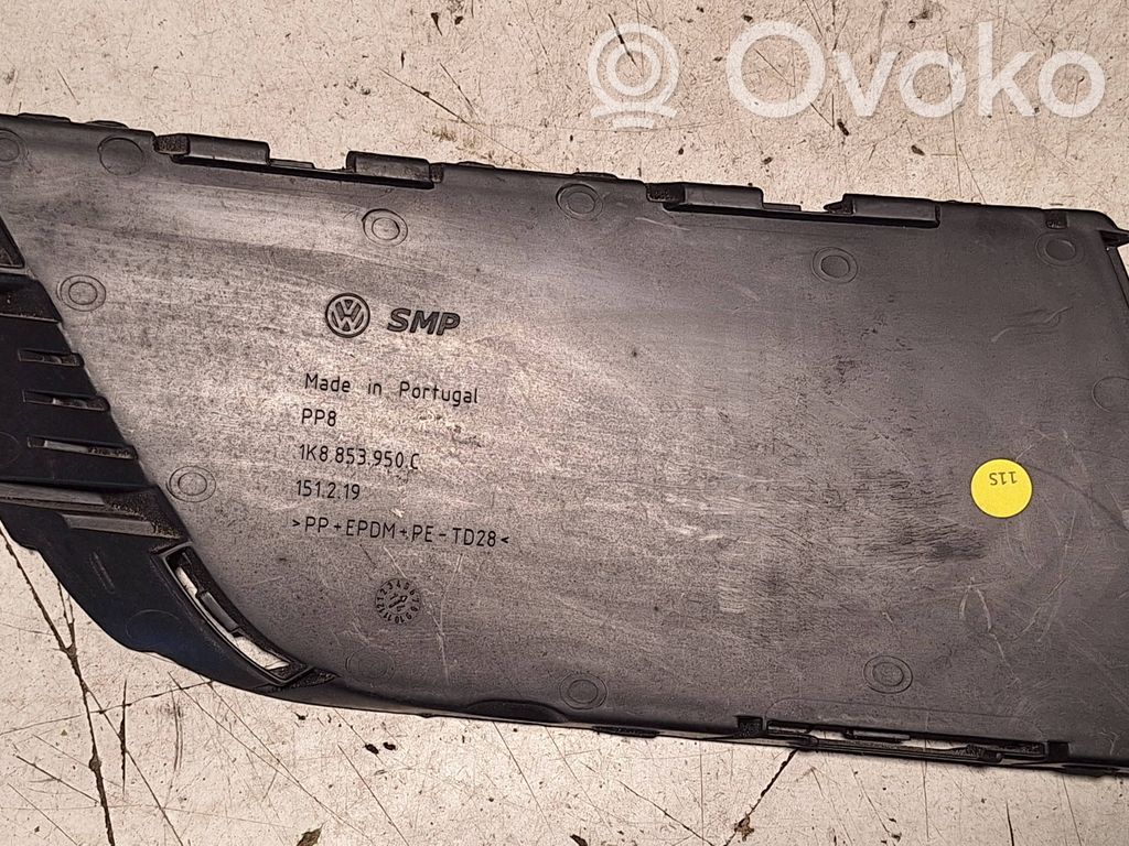 Volkswagen Scirocco Front bumper lower grill 