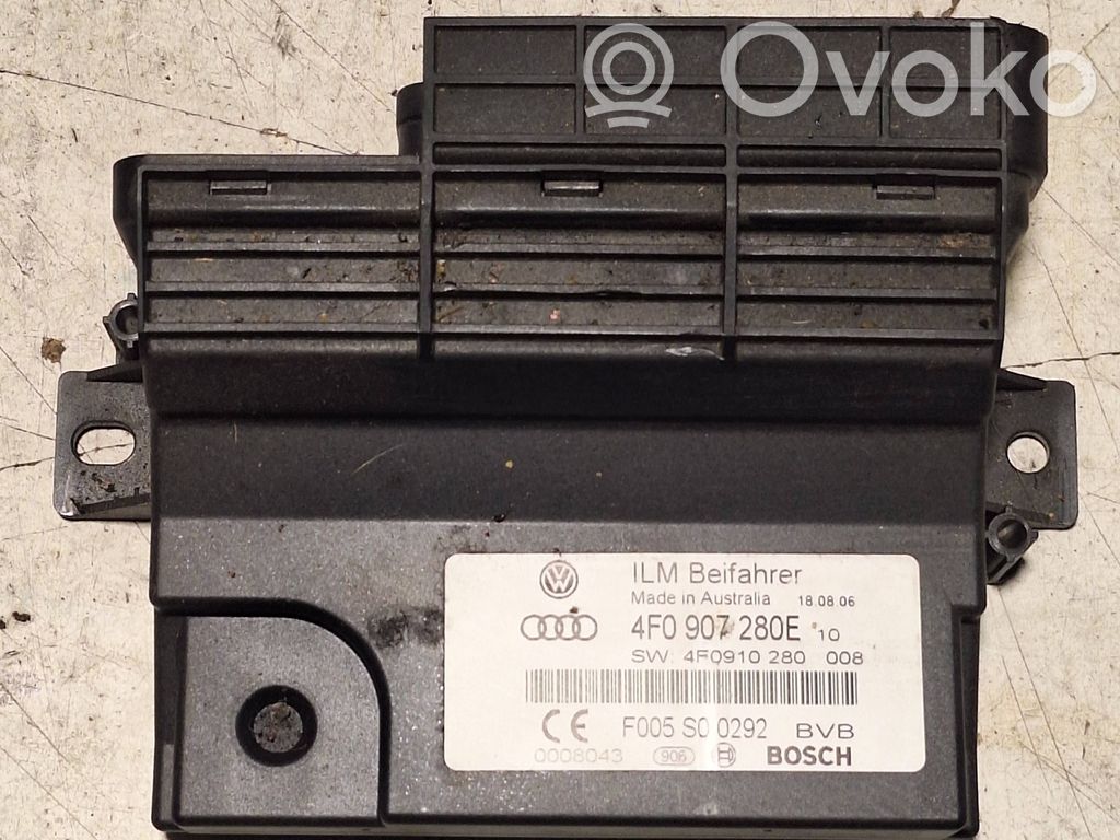 Other control units/modules   4F0907280E,4F0910280,F005S00292