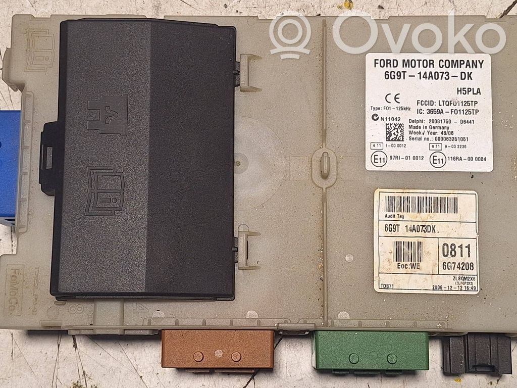 Module confort   6G9T14A073DK,LTQF01125TP,3659AF01125TP,28081750