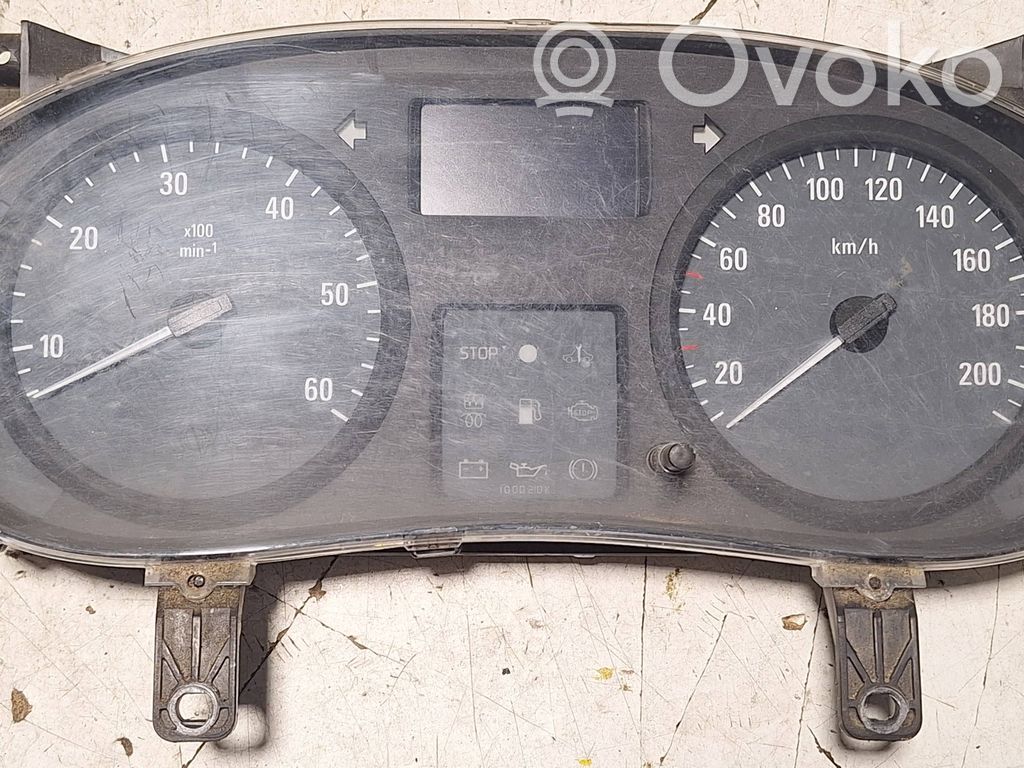 Opel Vivaro Speedometer (instrument cluster) 