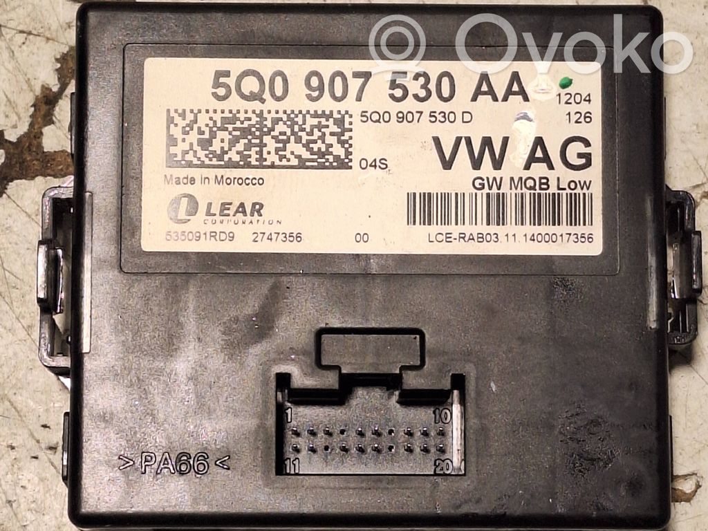 Módulo de control Gateway   5Q0907530AA,5Q0907530D,535091RD9
