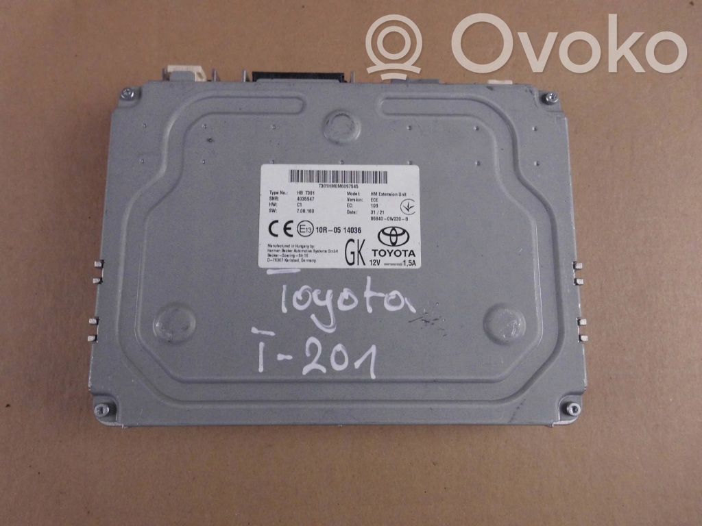GPS navigation control unit/module   868400W230B,868400W230