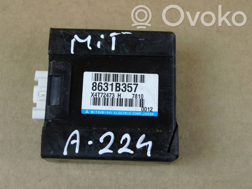 Otras unidades de control/módulos   8631B357