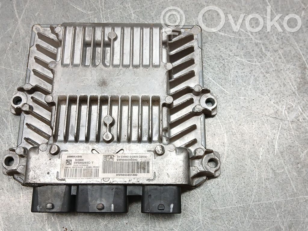 Citroen C2 Engine control unit/module 