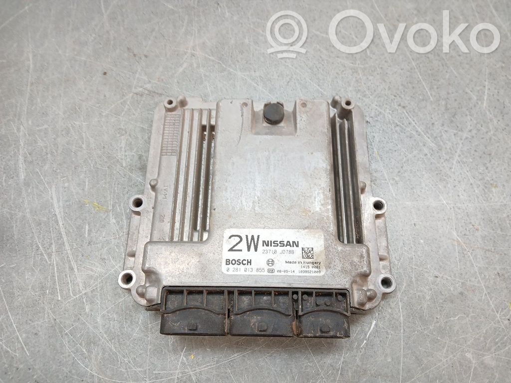 Nissan Qashqai+2 Calculateur moteur ECU
