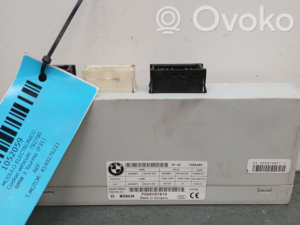 BMW 3 E92 E93 Unitate/modul de control motor 