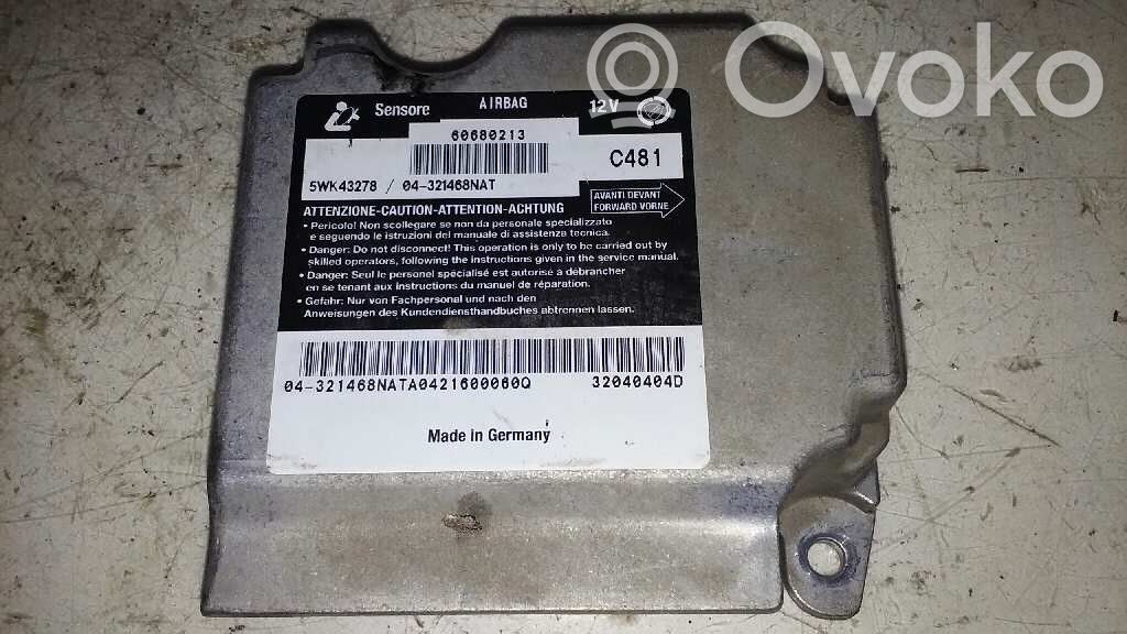 Alfa Romeo 156 Airbag control unit/module 