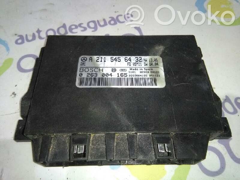 Engine control unit/module   A2115456432,DEAPARCAMIENTO