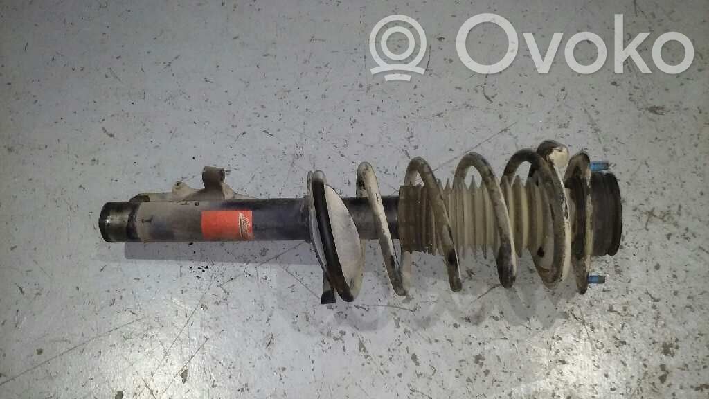 Front shock absorber with coil spring