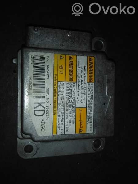 Chevrolet Matiz Airbag control unit/module 
