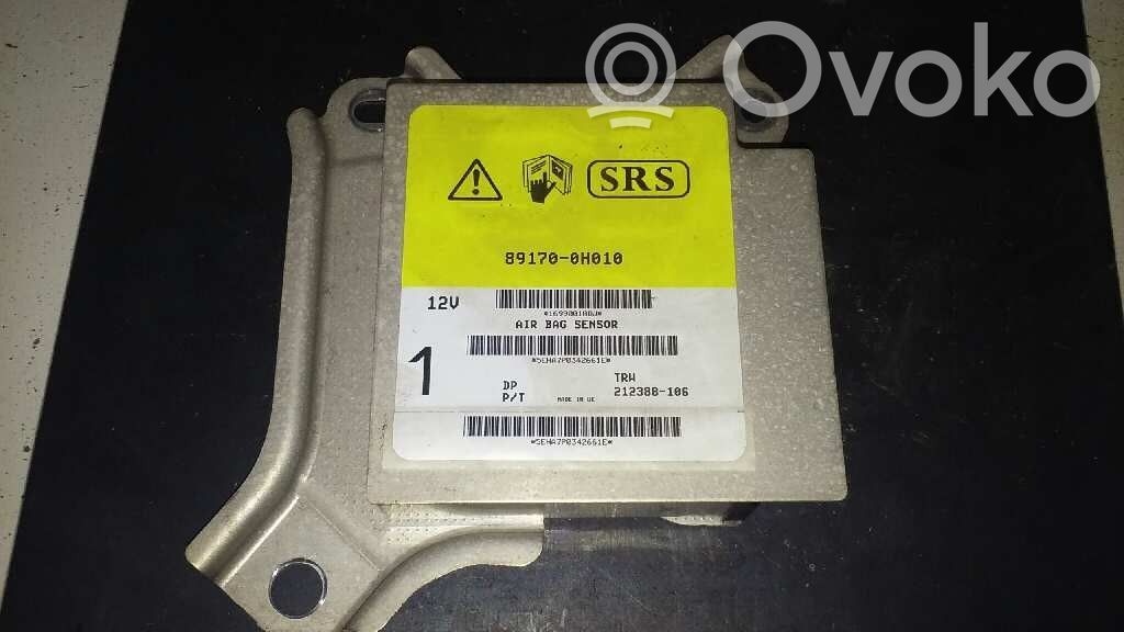 Peugeot 107 Airbag control unit/module 
