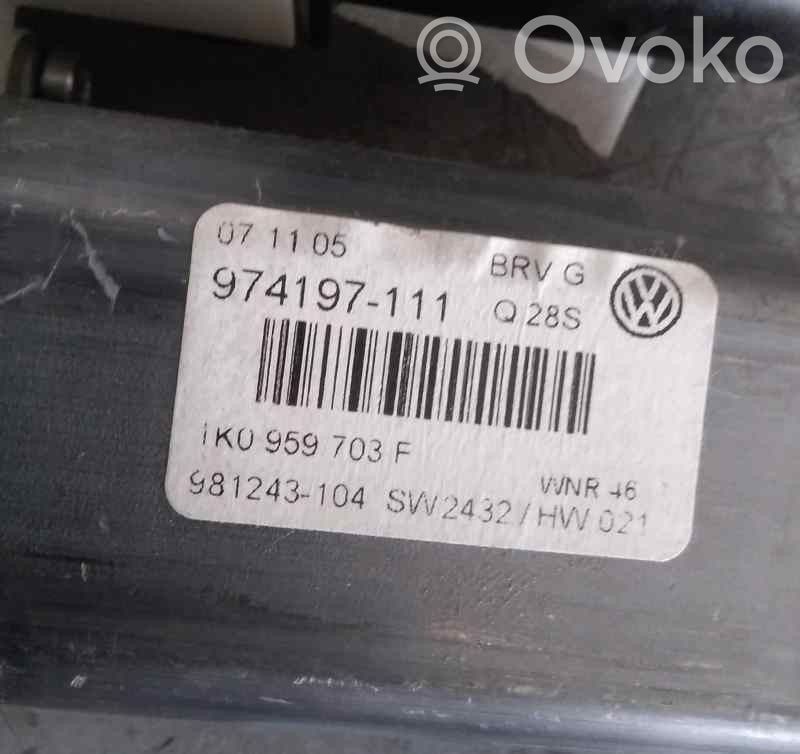 Volkswagen Passat Alltrack Macara geam ușă spate cu motor 