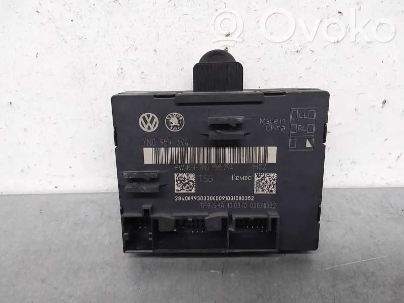 Skoda Superb B6 (3T) Comfort/convenience module 