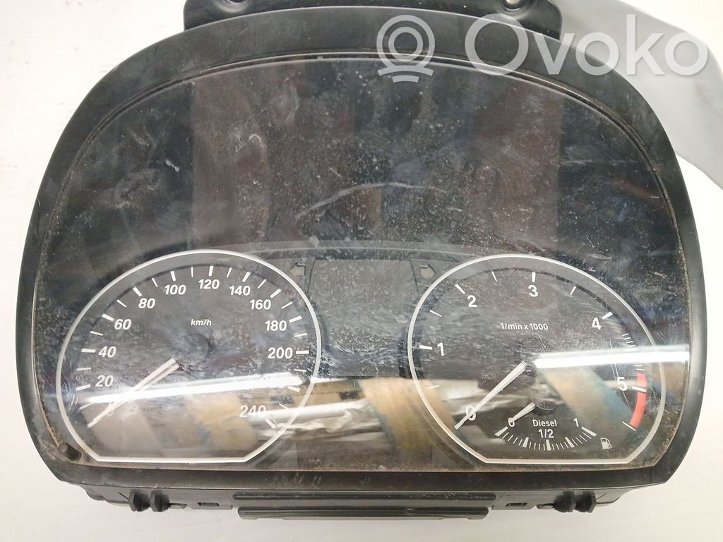 BMW 1 E81 E87 Speedometer (instrument cluster) 