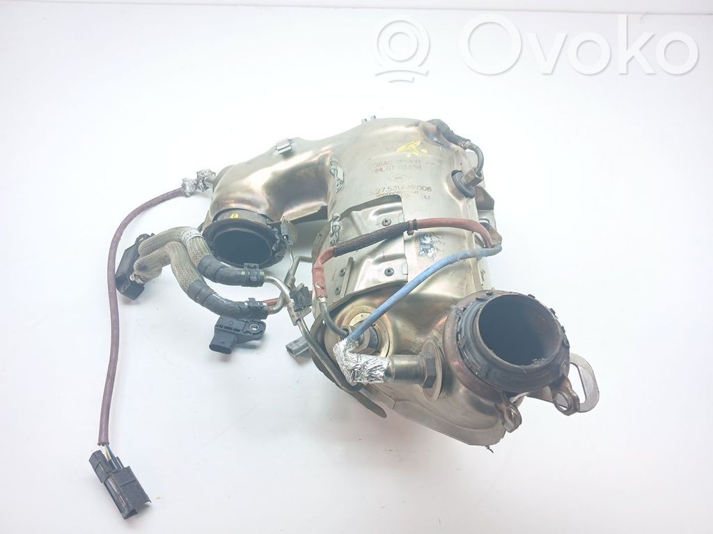 Renault Kadjar Catalyst/FAP/DPF particulate filter 