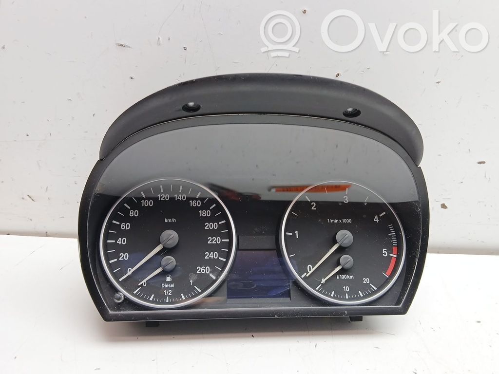 BMW 3 E90 E91 Speedometer (instrument cluster) 