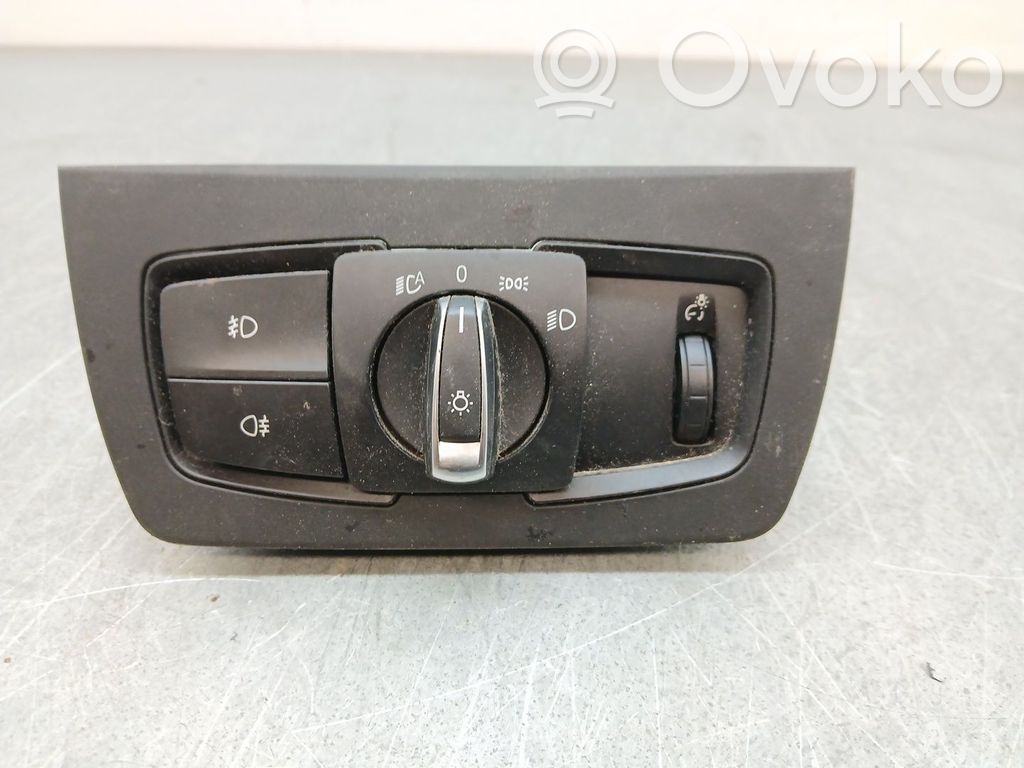 BMW 3 F30 F35 F31 Interruptor de control del panel de luces 