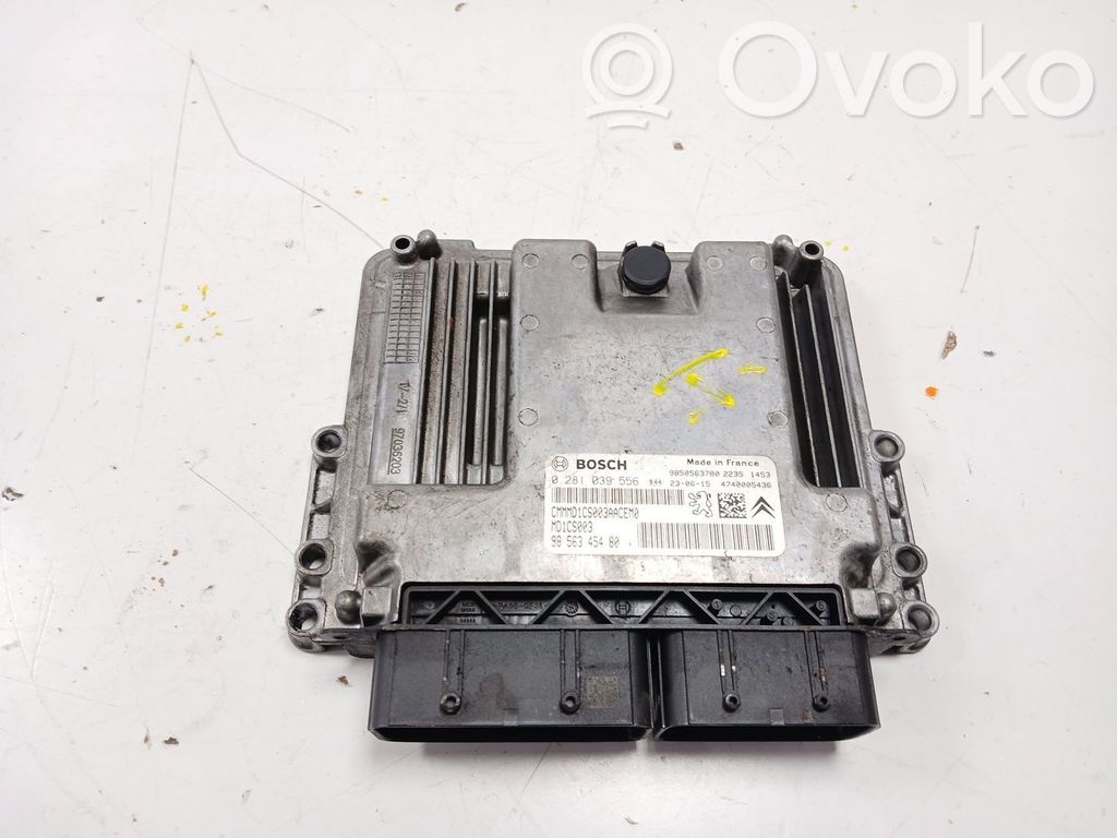 Unidad de control/módulo del motor   9850563780