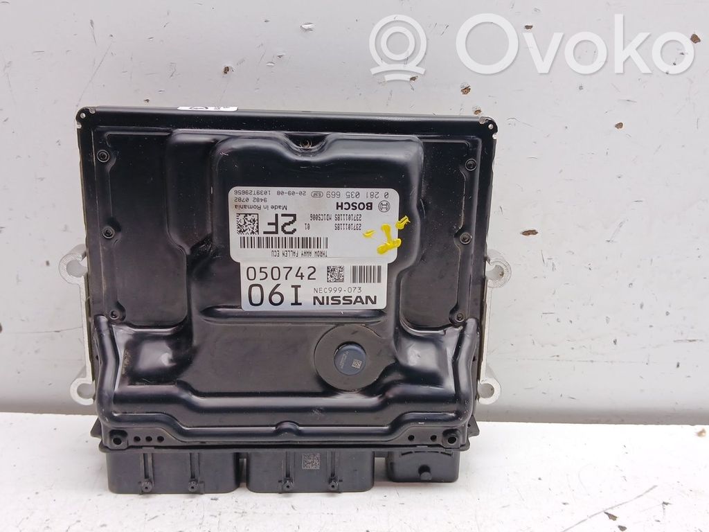 Nissan Qashqai Engine control unit/module 