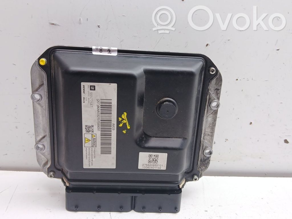 Engine control unit/module   55577647,MB2758008884