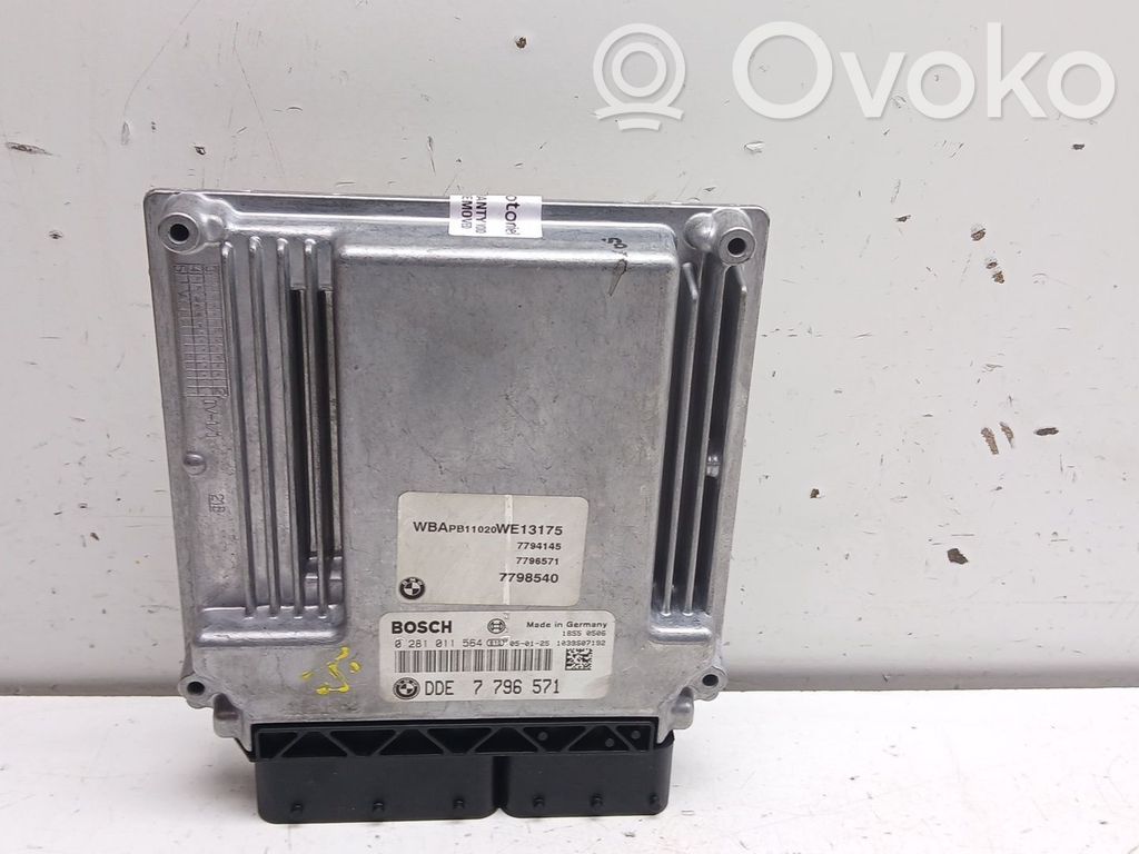 Engine control unit/module   7796571,0281011564