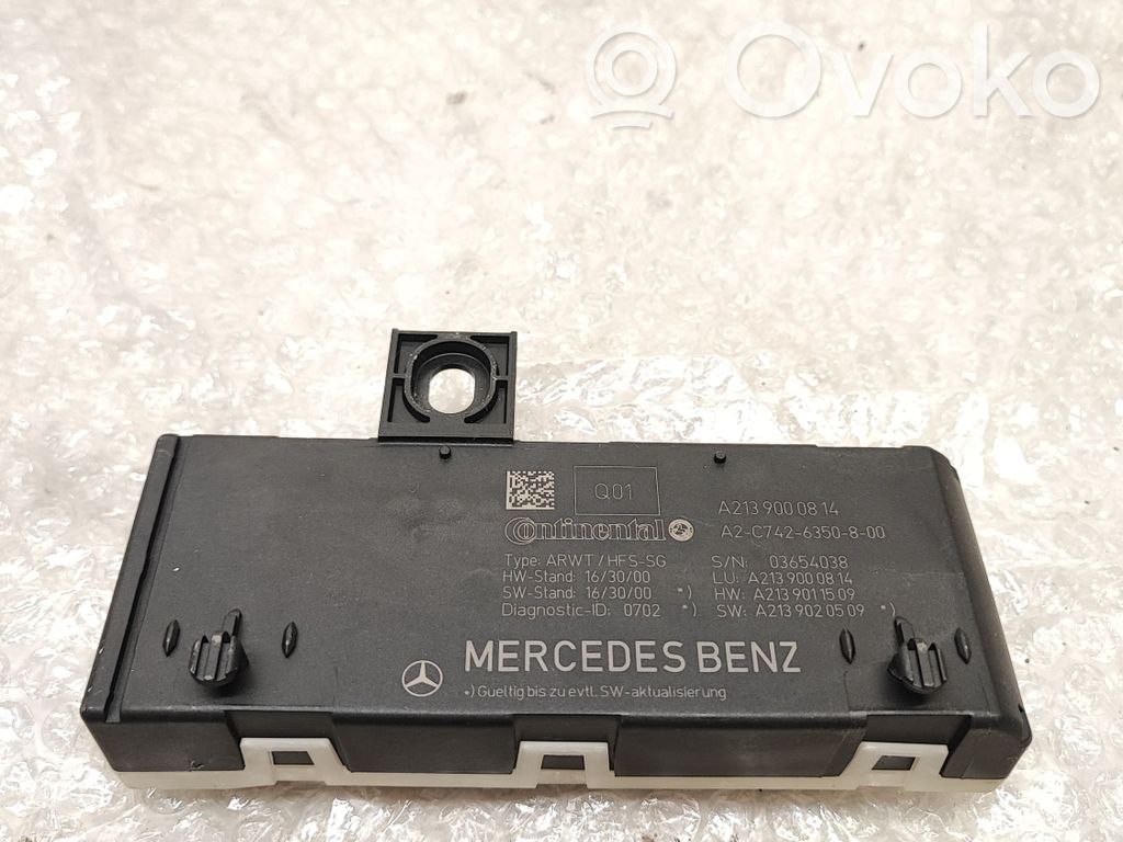 Mercedes-Benz E W238 Tailgate/trunk control unit/module 