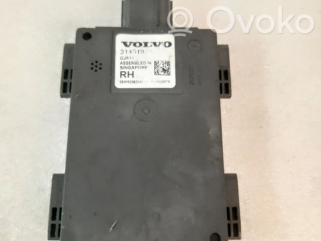 Volvo XC90 Módulo de control de punto muerto 