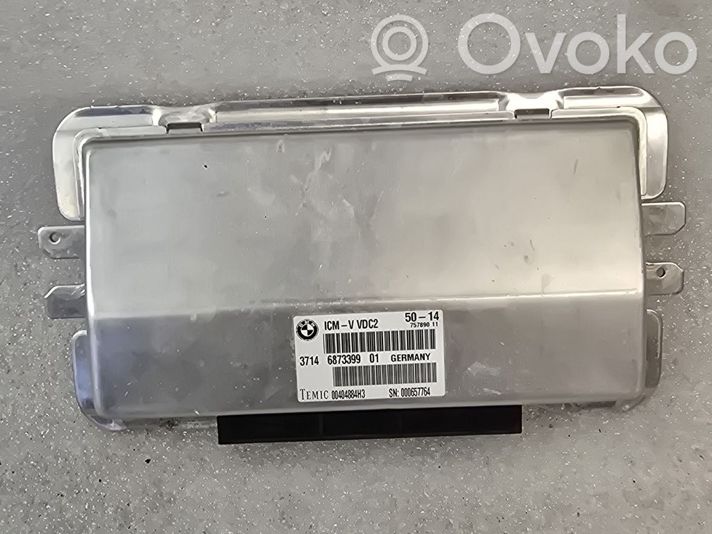 BMW 5 F10 F11 Sterownik / Moduł zawieszenia pneumatycznego 